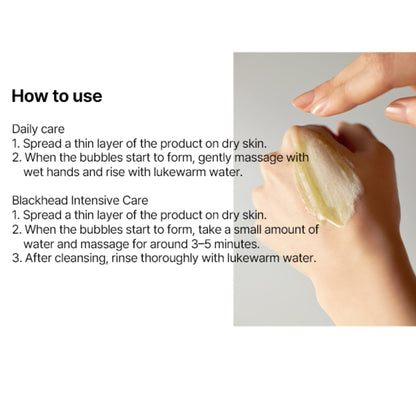 Some By Mi Bye Bye Blackhead 30 Days Miracle Exfoliating Bubble Foam Cleanser Green Tea Tox 120g