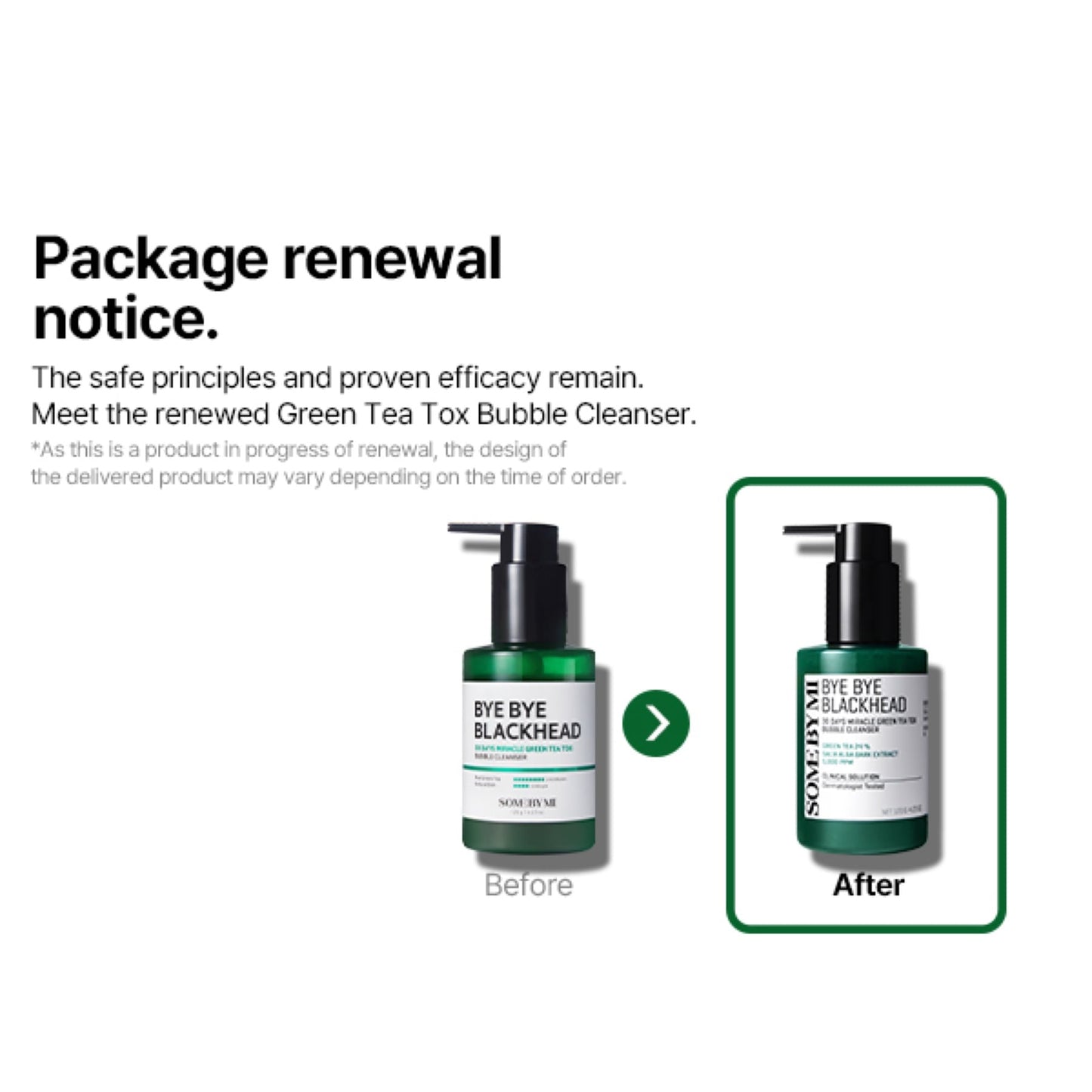 Some By Mi Bye Bye Blackhead 30 Days Miracle Exfoliating Bubble Foam Cleanser Green Tea Tox 120g