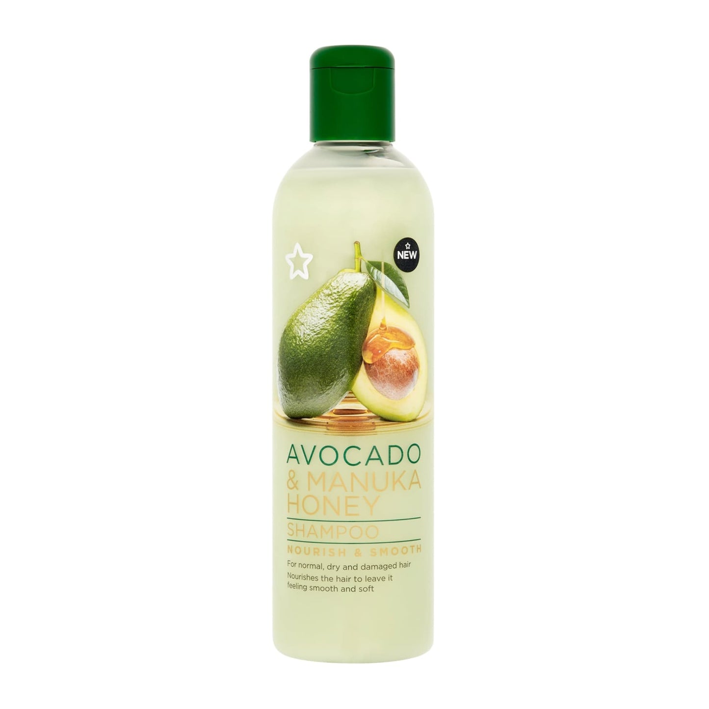 Superdrug Nourish & Smooth Shampoo Avocado & Manuka Honey 400ml 400ml