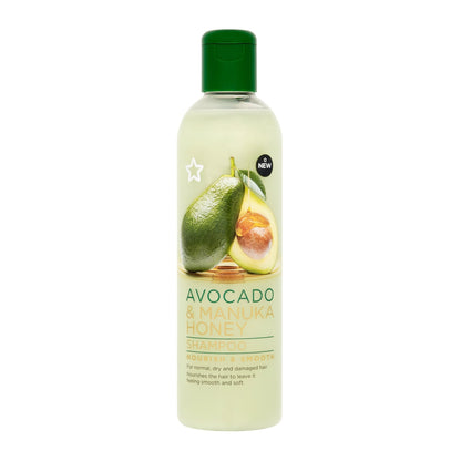 Superdrug Nourish & Smooth Shampoo Avocado & Manuka Honey 400ml 400ml