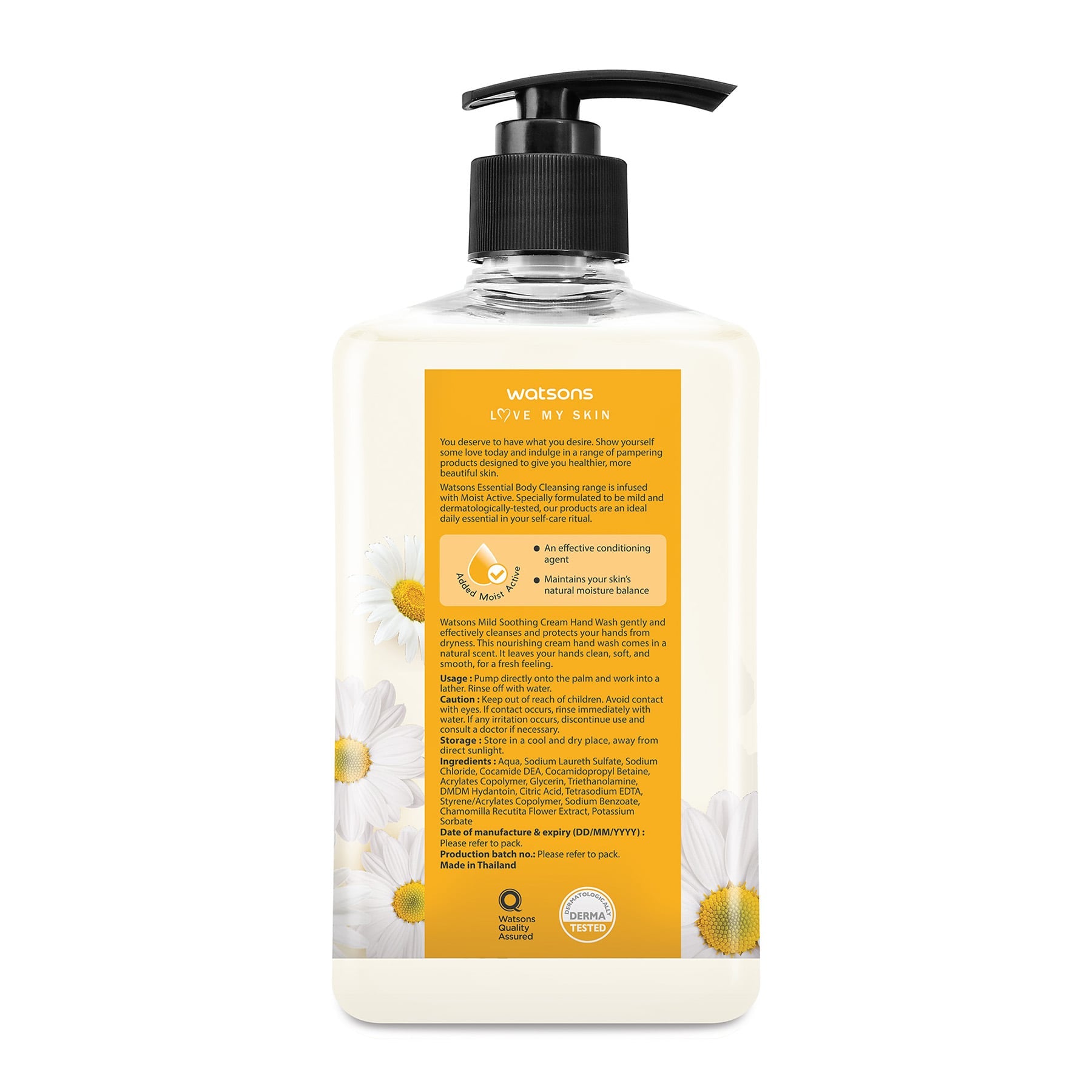 Love My Skin Cream Hand Wash Chamomile 500ml 500ml