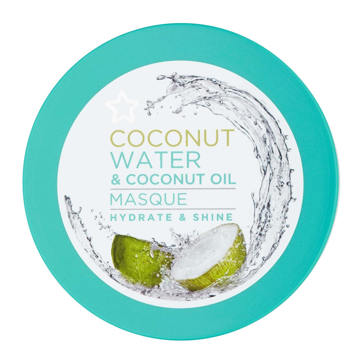 Superdrug Hydrate & Shine Hair Mask Coconut Water 200ml 200ml