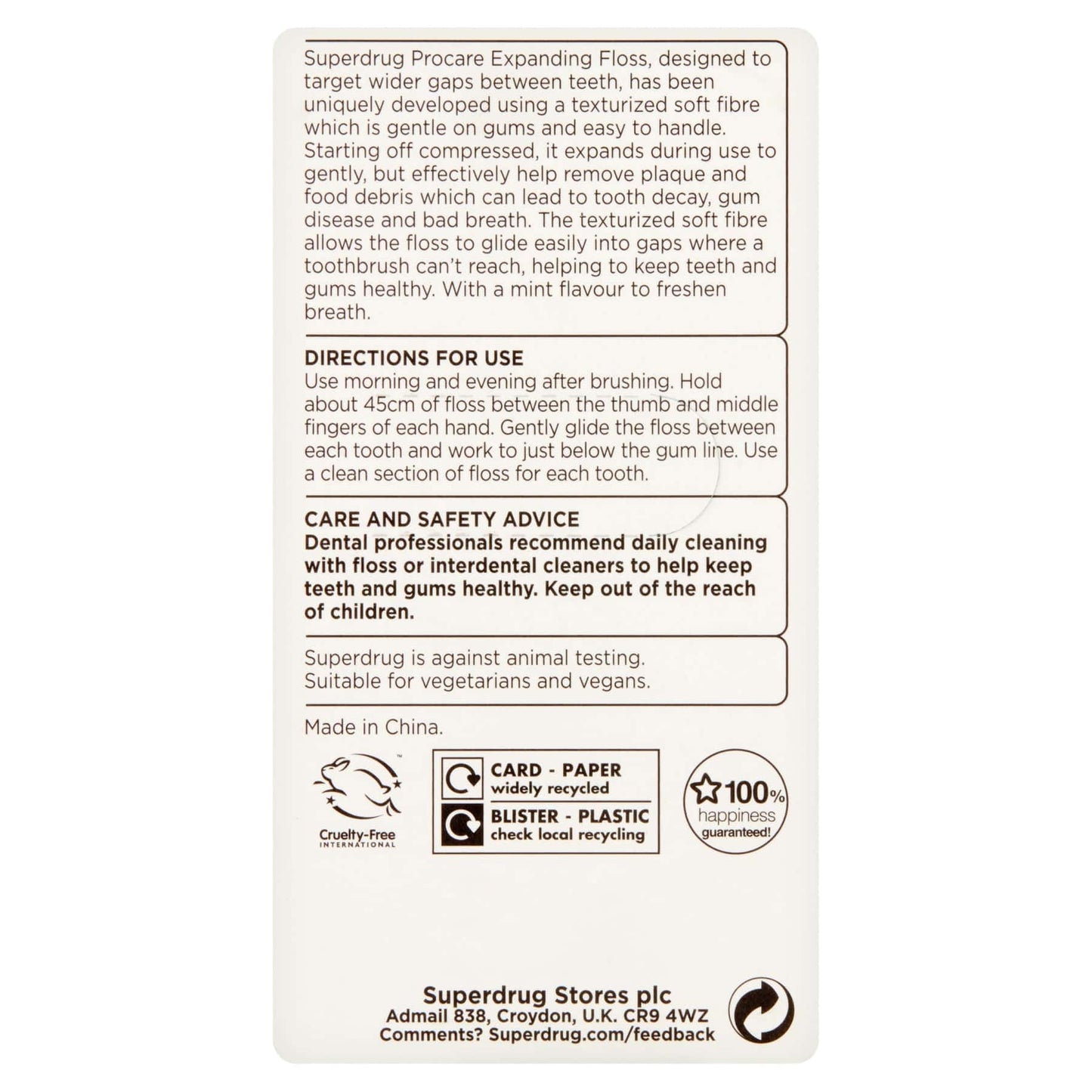 Pro Care Dental Floss Sensitive 40m