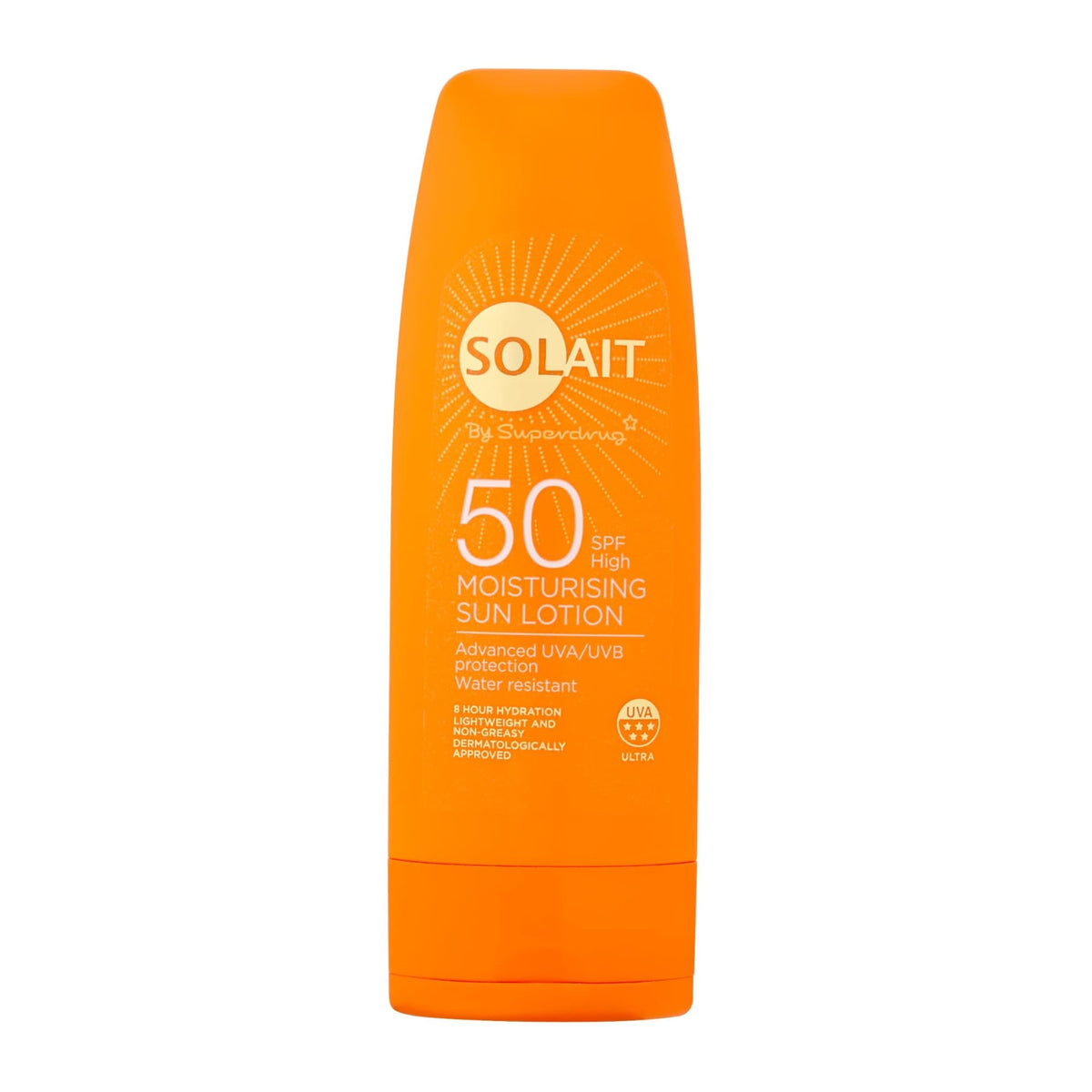 Shop Superdrug Solait Moisturising Sun Lotion Cream SPF50 200ml ...