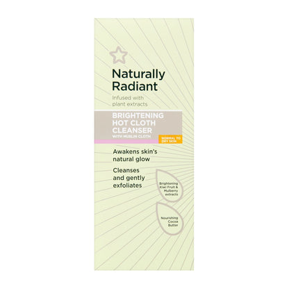 Naturally Radiant Hot Cloth Face Cream Cleanser 150ml