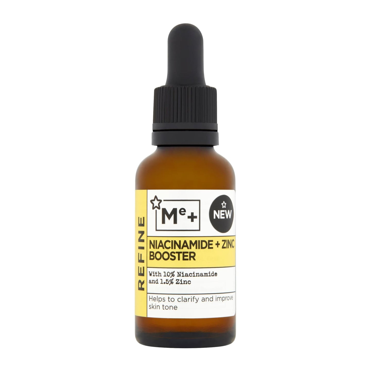 Superdrug Me+ Booster Purifying Face Serum Niacinamide & Zinc 30ml 30ml