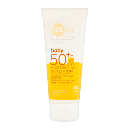 Superdrug Solait Baby Moisturising Sun Lotion Cream SPF50+ 100ml