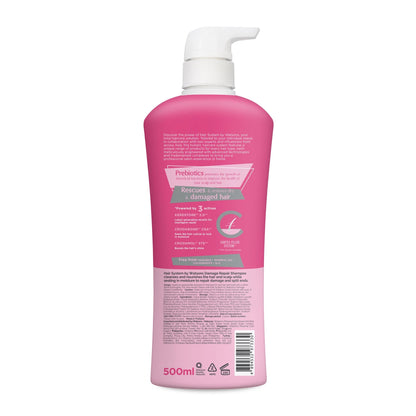 Hair System by Watsons Hair System Watsons Damage Repair Shampoo 500ml