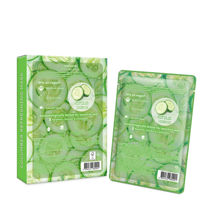 Cucumber Refreshing Mask 5pcs 5pcs