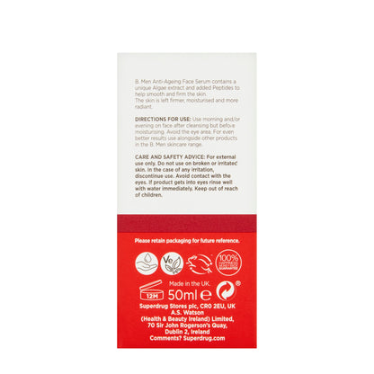 Superdrug B. Men Anti-ageing Serum 50ml