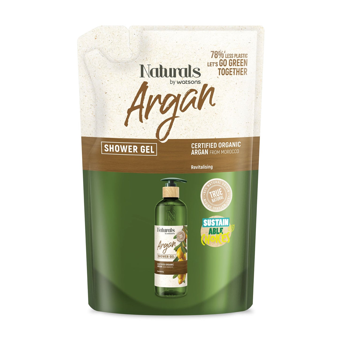 Argan Shower Gel Refill 450ml 450ml