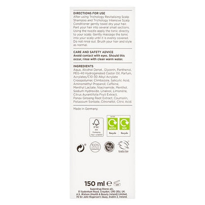 Trichology Tonic 150ml 150ml