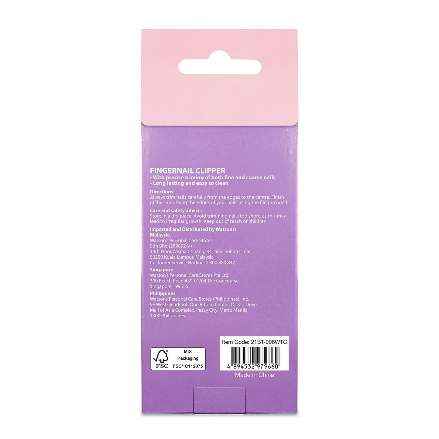 Watsons Fingernail Clipper