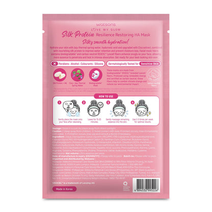 Silk Protein Resilient HA Mask 1pc