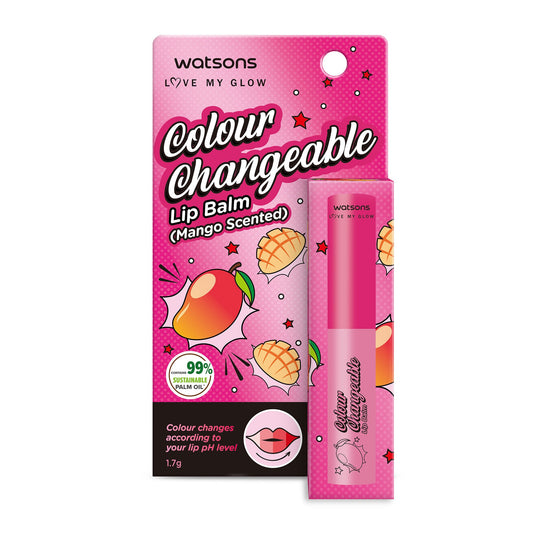 Watsons Colour Changeable Lip Balm Mango 1.7g 1.7g
