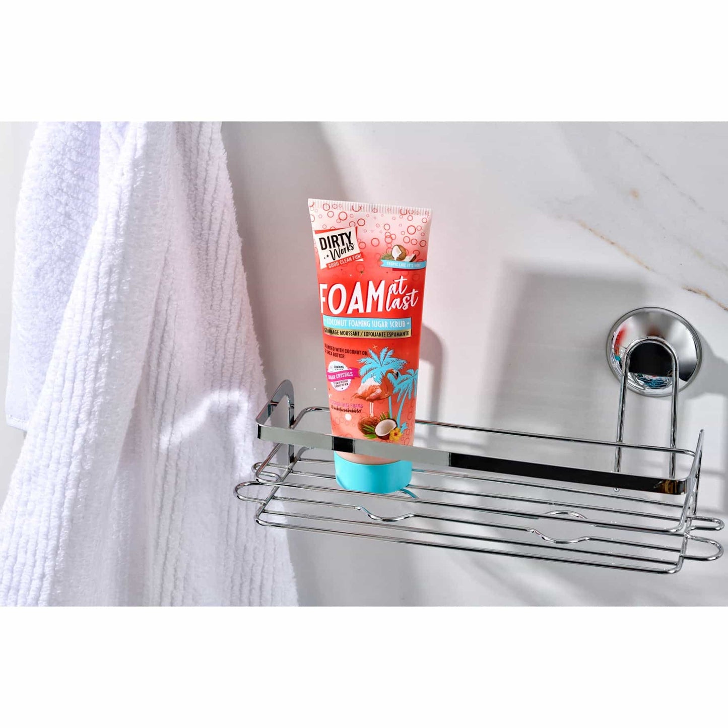 Dirty Works Tropic Like it's Hot Foaming Sugar Scrub 250g