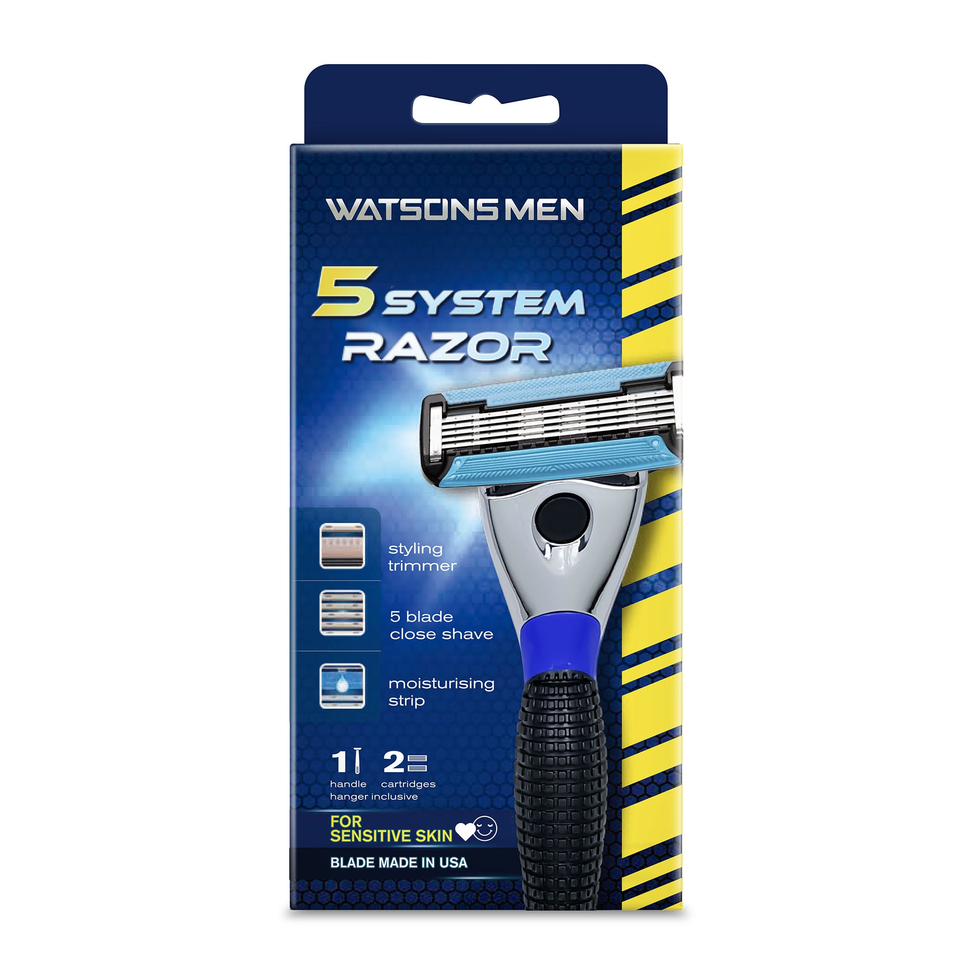 Shop Watsons Men 5-Blade System Razor | Watsons UAE