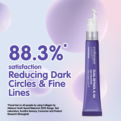 Collagen By Watsons Youth Secret Dual Retinol & HA Eye Concentrate 20ml