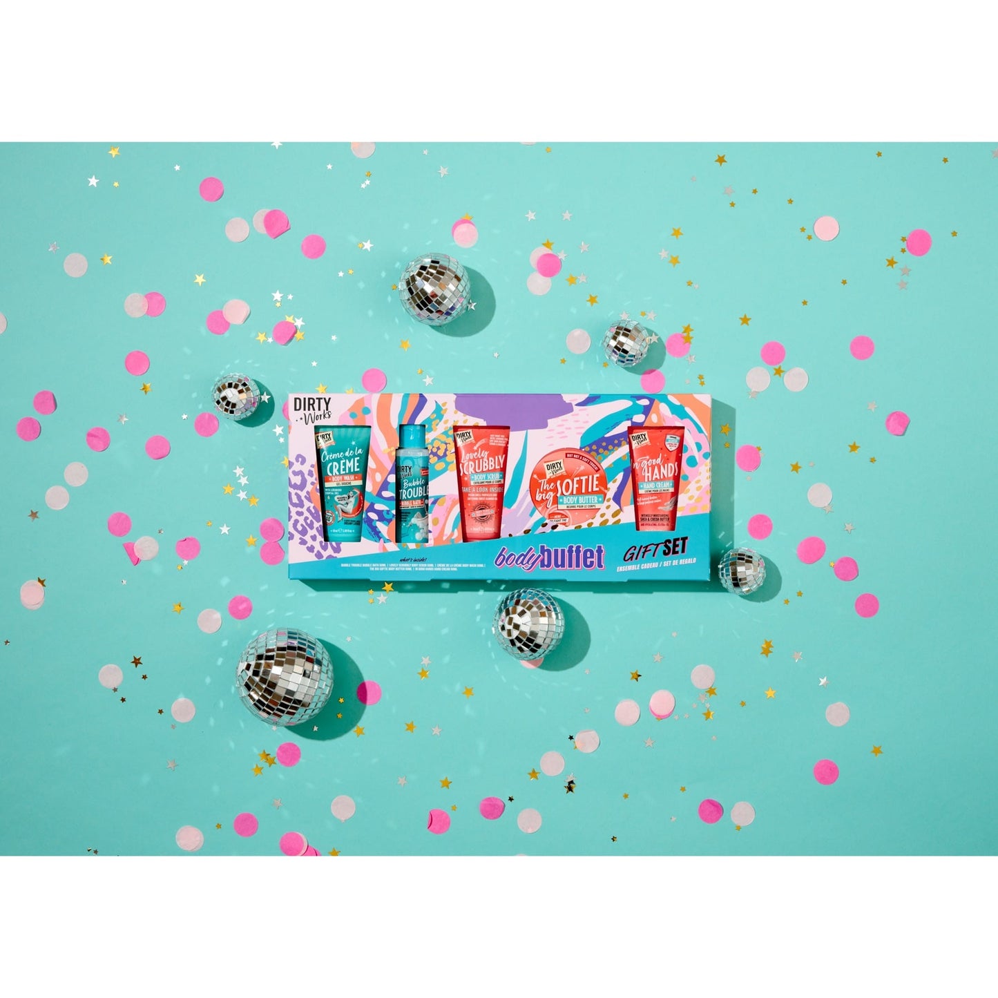 Dirty Works Body Buffet Gift Set