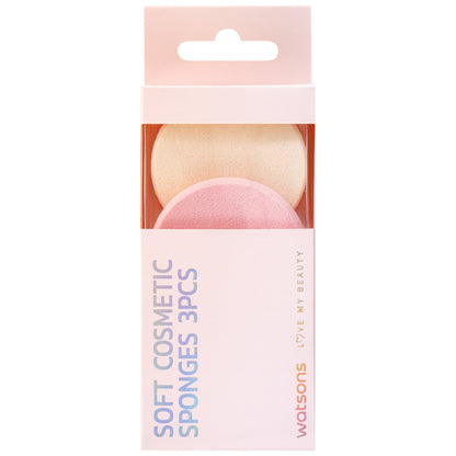 Watsons Soft Cosmetic Sponges 3pcs