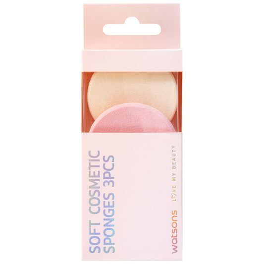 Watsons Soft Cosmetic Sponges 3pcs