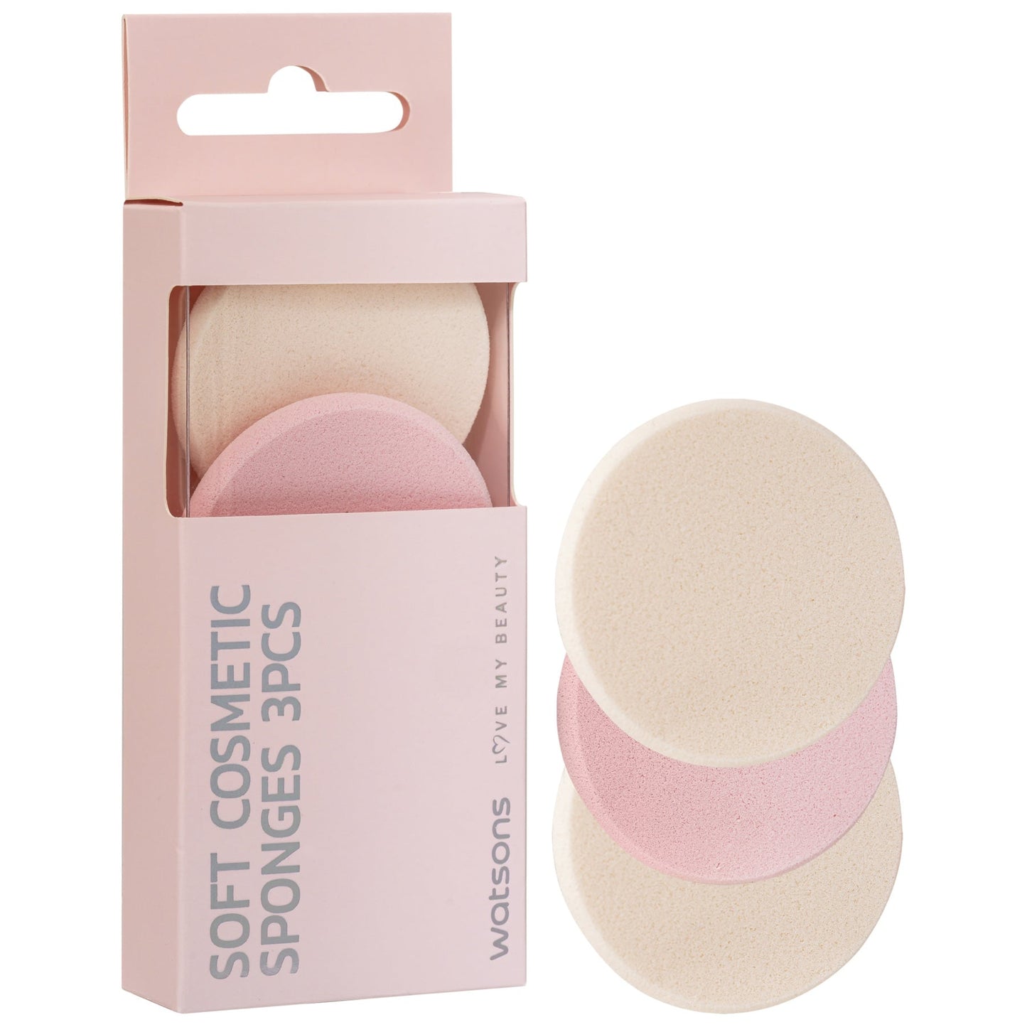 Watsons Soft Cosmetic Sponges 3pcs