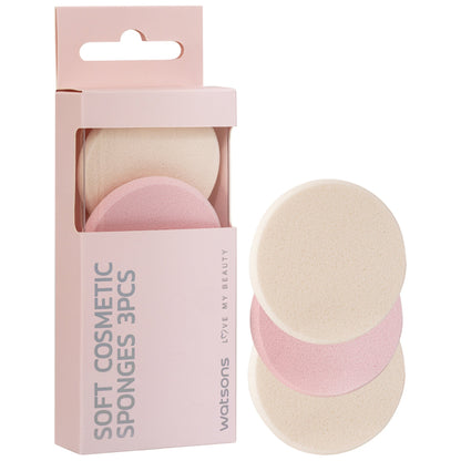 Watsons Soft Cosmetic Sponges 3pcs