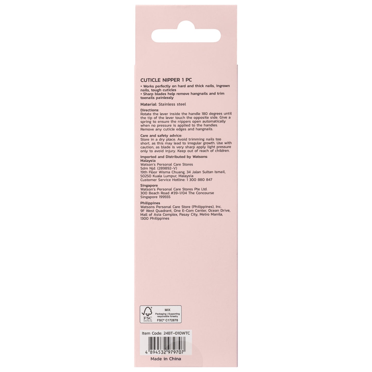 Watsons Cuticle Nipper