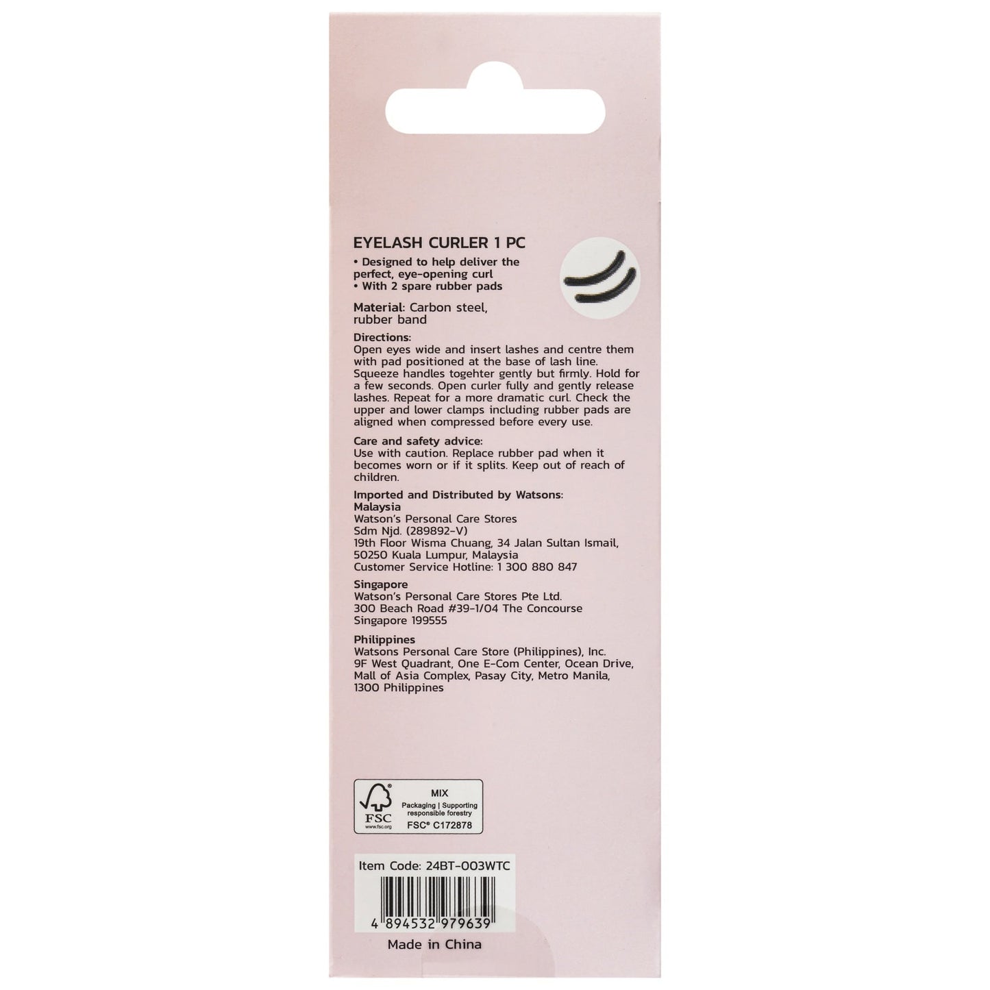 Watsons Eyelash Curler