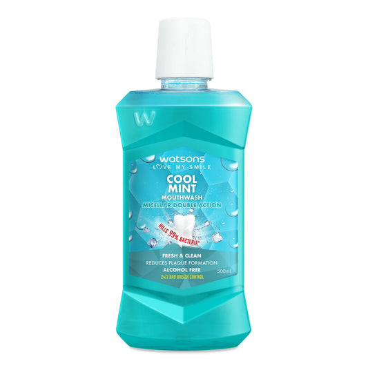 Watsons Cool Mint Mouthwash 500ml