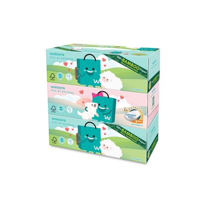 Watsons Watsbag Velvet Facial Tissue Box