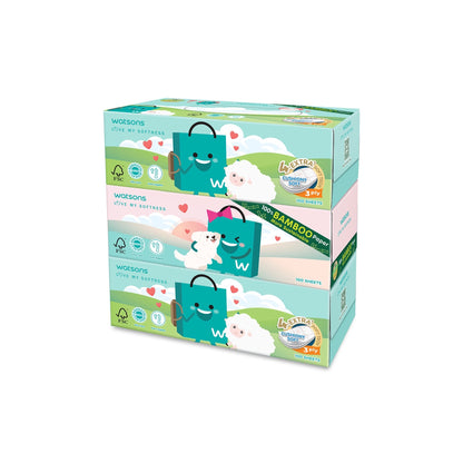 Watsons Watsbag Velvet Facial Tissue Box