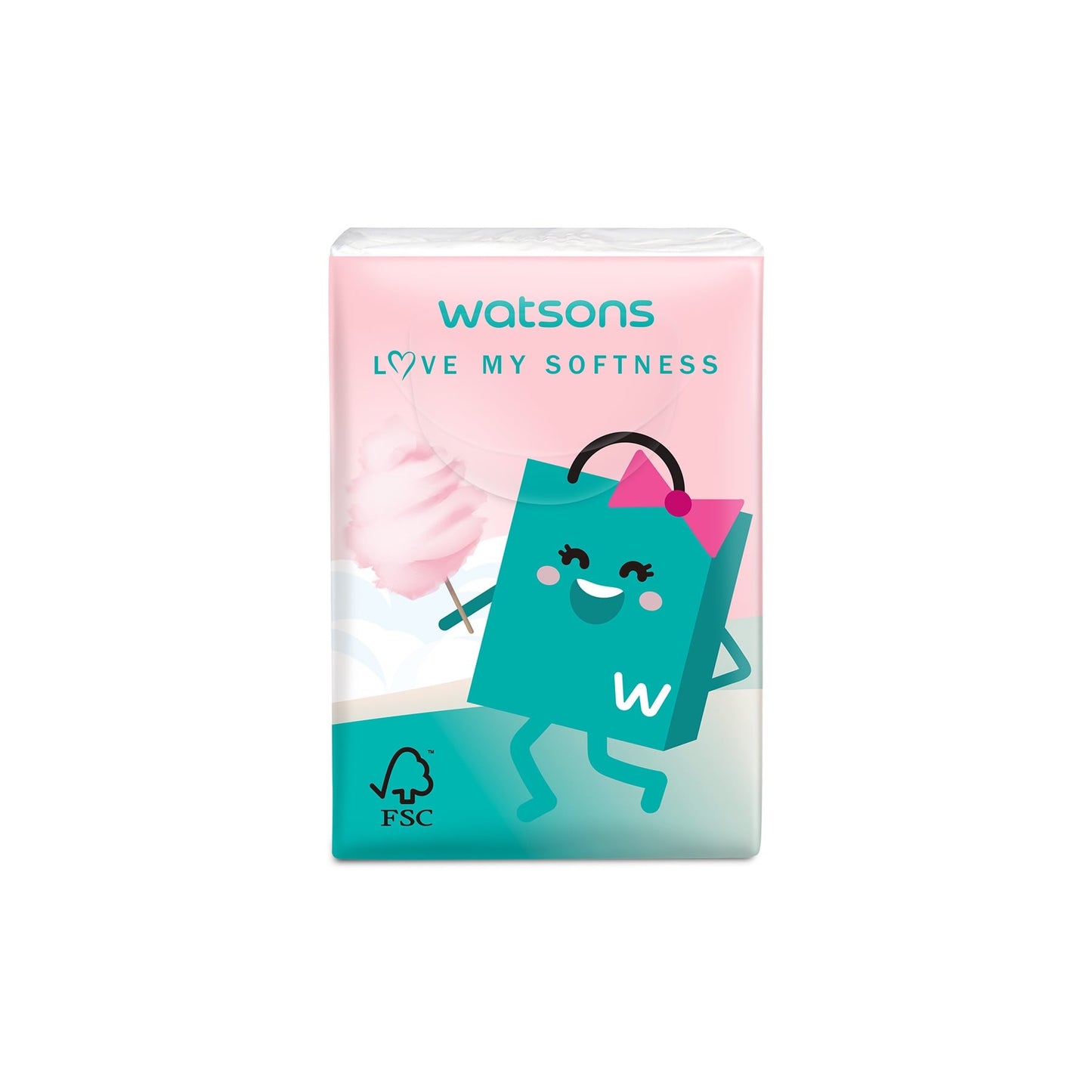 Watsons Watsbag Velvet Mini Hankies 3ply x 10sheets