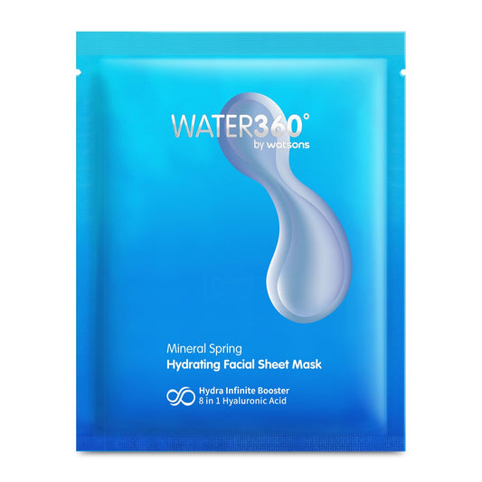 Water 360 by Watsons Hydrating Facial Sheet Mask 1s x 28ml