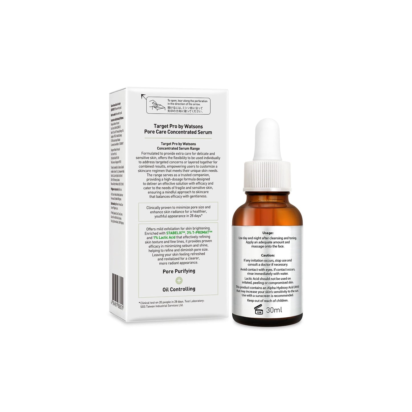 Target Pro by Watsons Pore Care Concentrated Serum 30ml