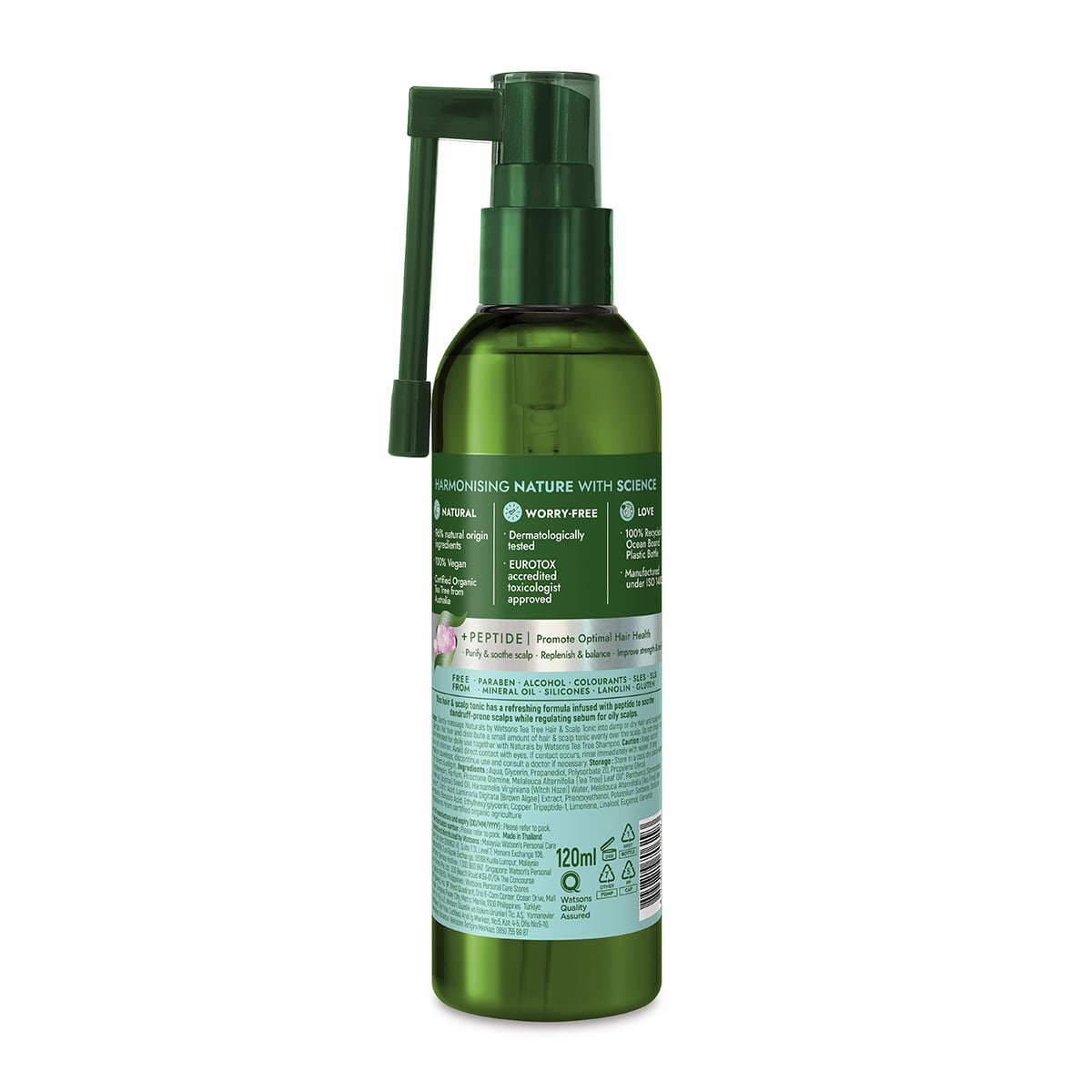 Naturals by Watsons Tea Tree Hair & Scalp Tonic 120ml