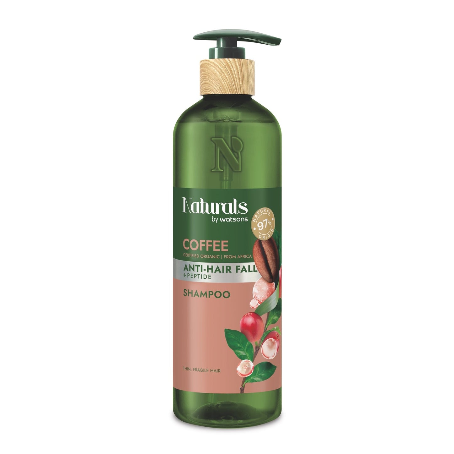 Naturals by Watsons Coffee Shampoo 490ml