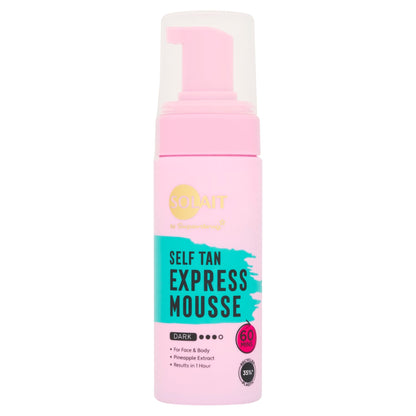 Superdrug Solait Self Tan Express Mousse Dark