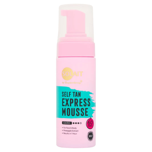 Superdrug Solait Self Tan Express Mousse Dark