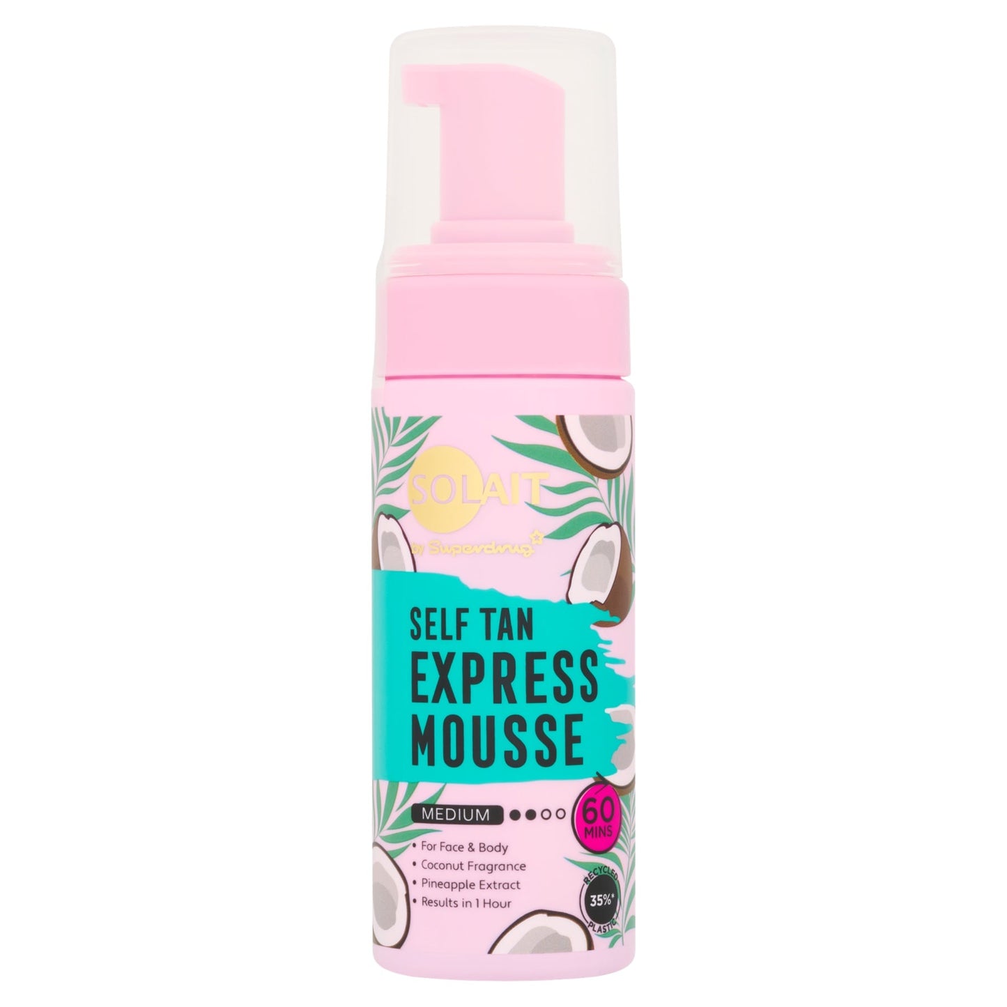 Superdrug Solait Self Tan Express Mousse Mediu