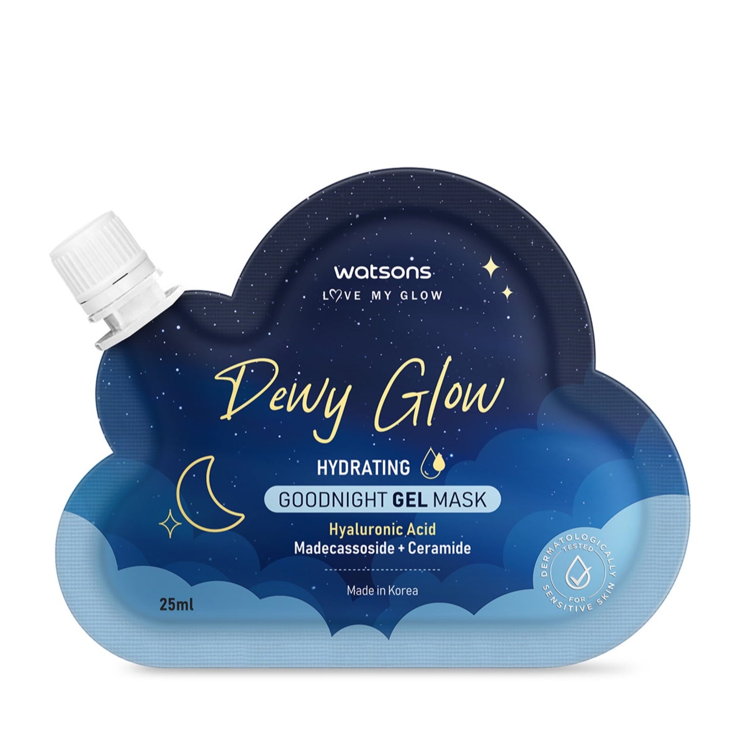 Watsons Dewy Glow Hydrating Goodnight Gel Mask 25ml