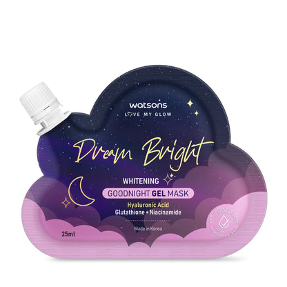 Watsons Dream Bright Whitening Goodnight Gel Mask 25ml