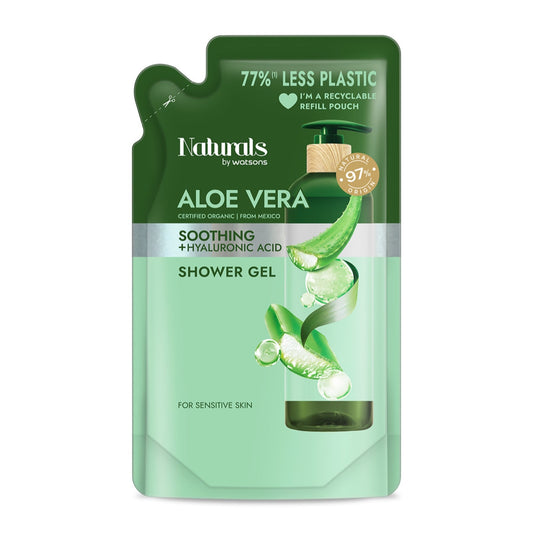 Naturals by Watsons Aloe Vera Shower Gel Refill 450ml