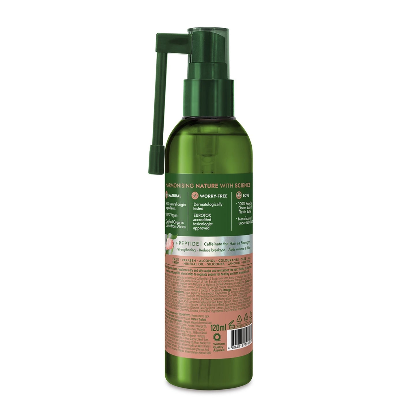 Naturals by Watsons Coffee Hair & Scalp Tonic 120ml