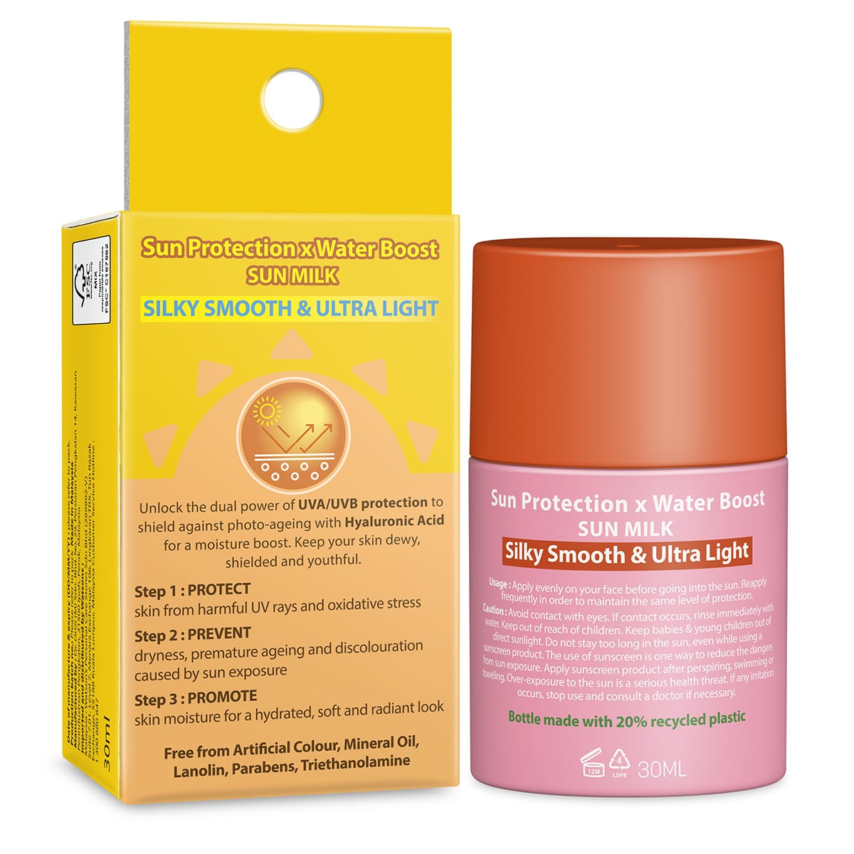 Alia HYA Water Boost Sun Milk