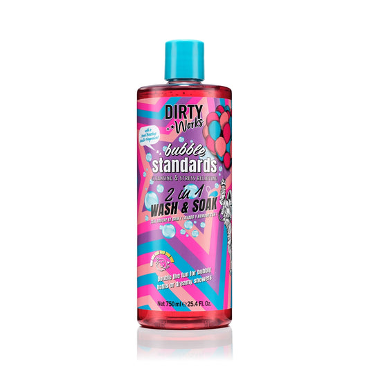 Dirty Works Bubble Standards 2 in 1 Wash & Soak
