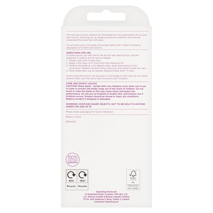 Superdrug B Premium Dermplplaning Tool