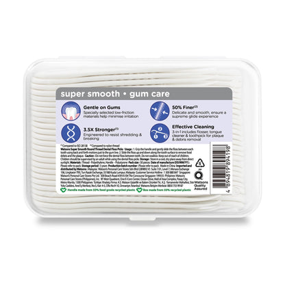 Watsons Super Smooth Round Thread Dental Floss Picks