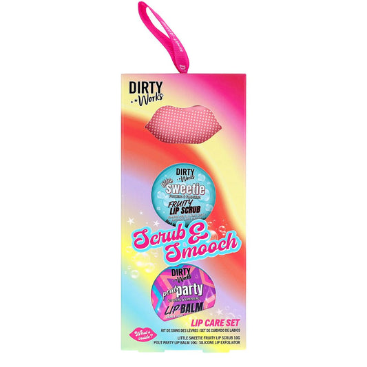 Dirty Works Scrub & Smooch Lip Care Set