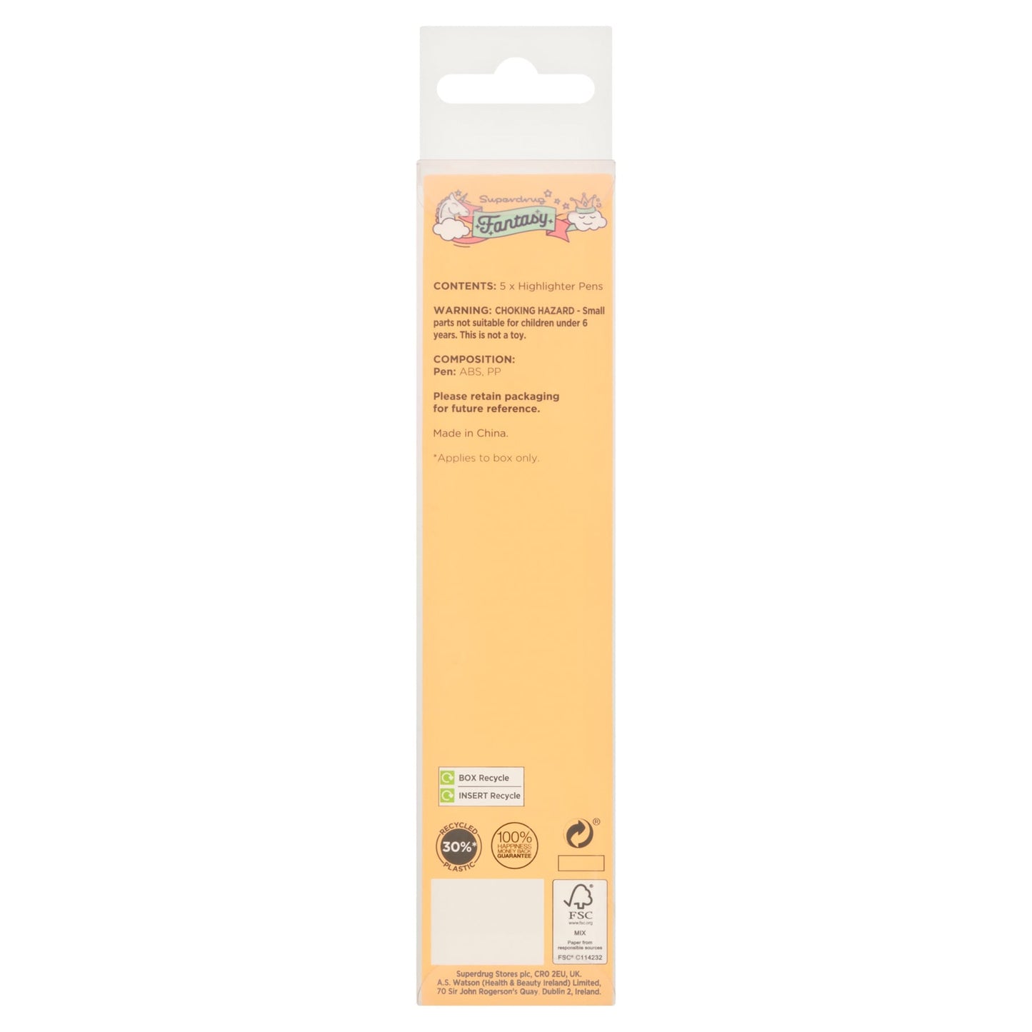 Superdrug Fantasy Highlighter Stacker Bear